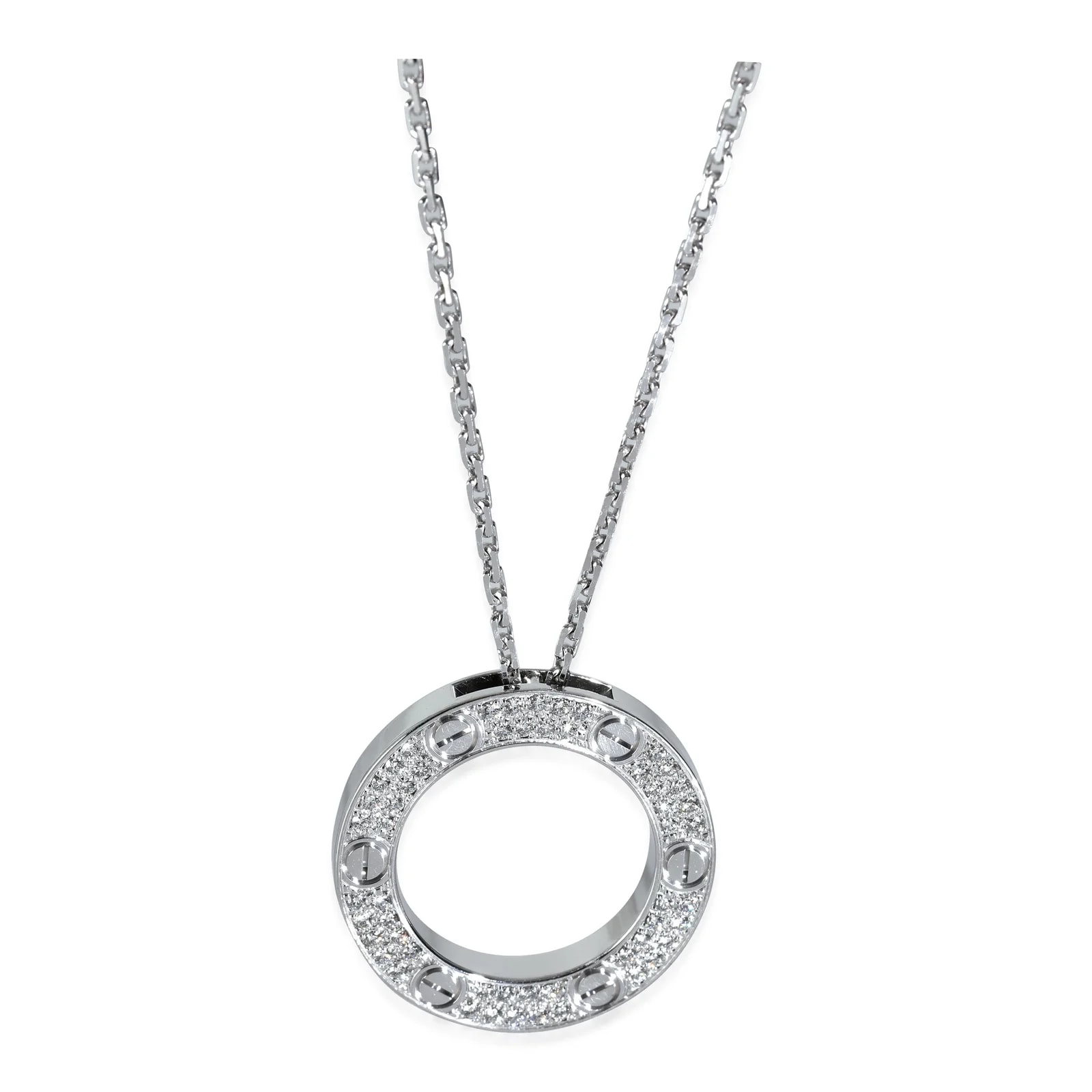 Cartier — Cartier Love , Diamonds (White Gold) 18k — Jewelry — resale