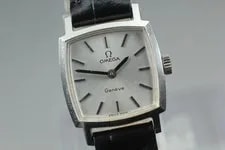[Exc+5] Omega Geneve Automatic Silver Dial Date 22mm Lady's #751 4