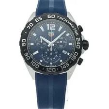 TAG Heuer Formula 1 Chronograph CAZ101AV FT8077 Blue SS Rubber 2