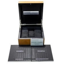 Officine Panerai Luminor Base Logo Acciaio PAM01000 With Box 4