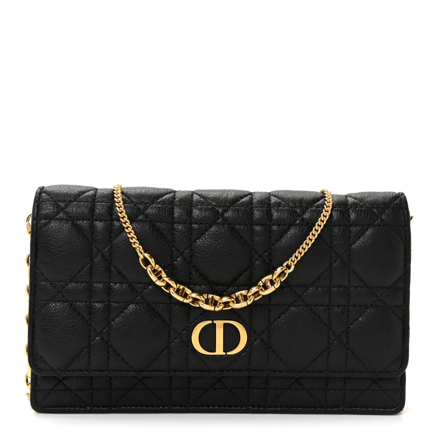 Dior — Supple Caro With Chain — Handbag — resale
