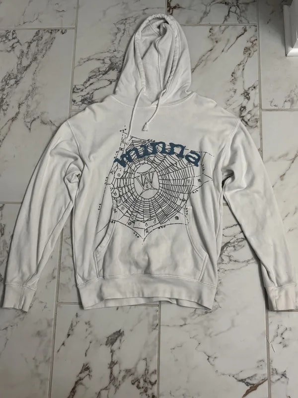 Spider Worldwide Wunna Hoodie White - Sp5der / Gunna — streetwear — deal