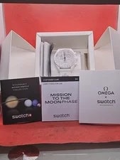 Swatch — Swatch Speedmaster Snoopy Moon Phase Collab — Watch — resale