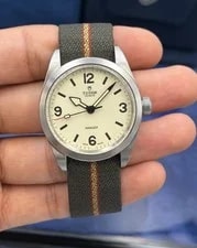 Tudor Ranger Beige Dial Fabric Nato Ref. M79950-0003 2