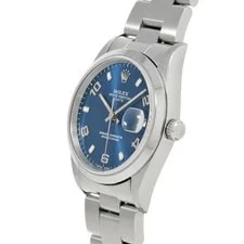Rolex Oyster Perpetual Date 15200 34mm Stainless Steel Blue #WW5232 2