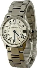 Cartier — Cartier Ronde Solo W6701004 2933 SM Silver Quartz Excellent A5392 — Watch — resale
