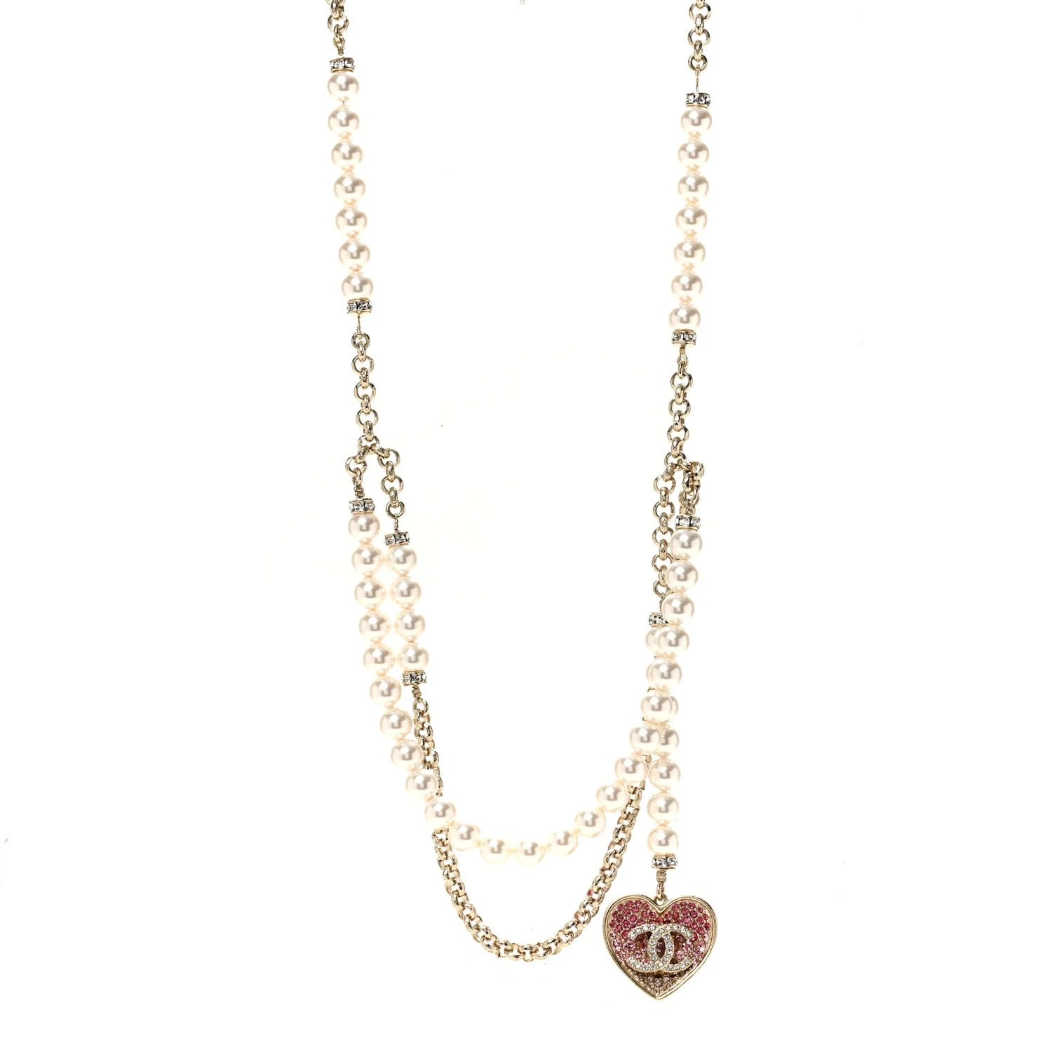 Chanel — CC Heart Strand — Jewelry — resale