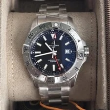 Breitling Avenger GMT 44 Black Dial Steel A32320101B1A1 Box 4