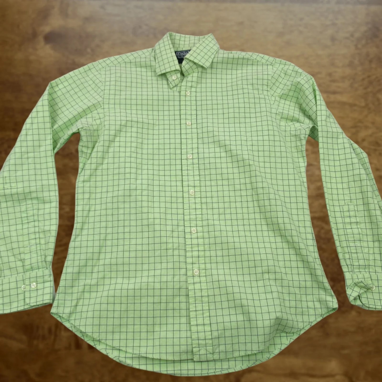Polo Ralph Lauren — Polo Ralph Lauren Shirt 15.5 Checks Long Sleeve Regent Pony Shirt — streetwear — resale