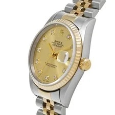 Rolex Datejust 16233G Champagne/diamond 736228 2