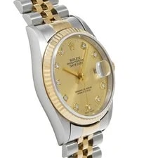 Rolex Datejust 16233G Champagne/diamond 736228 3