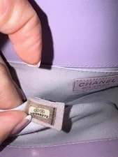 Authentic Chanel Boy Medium Flap in Light 2