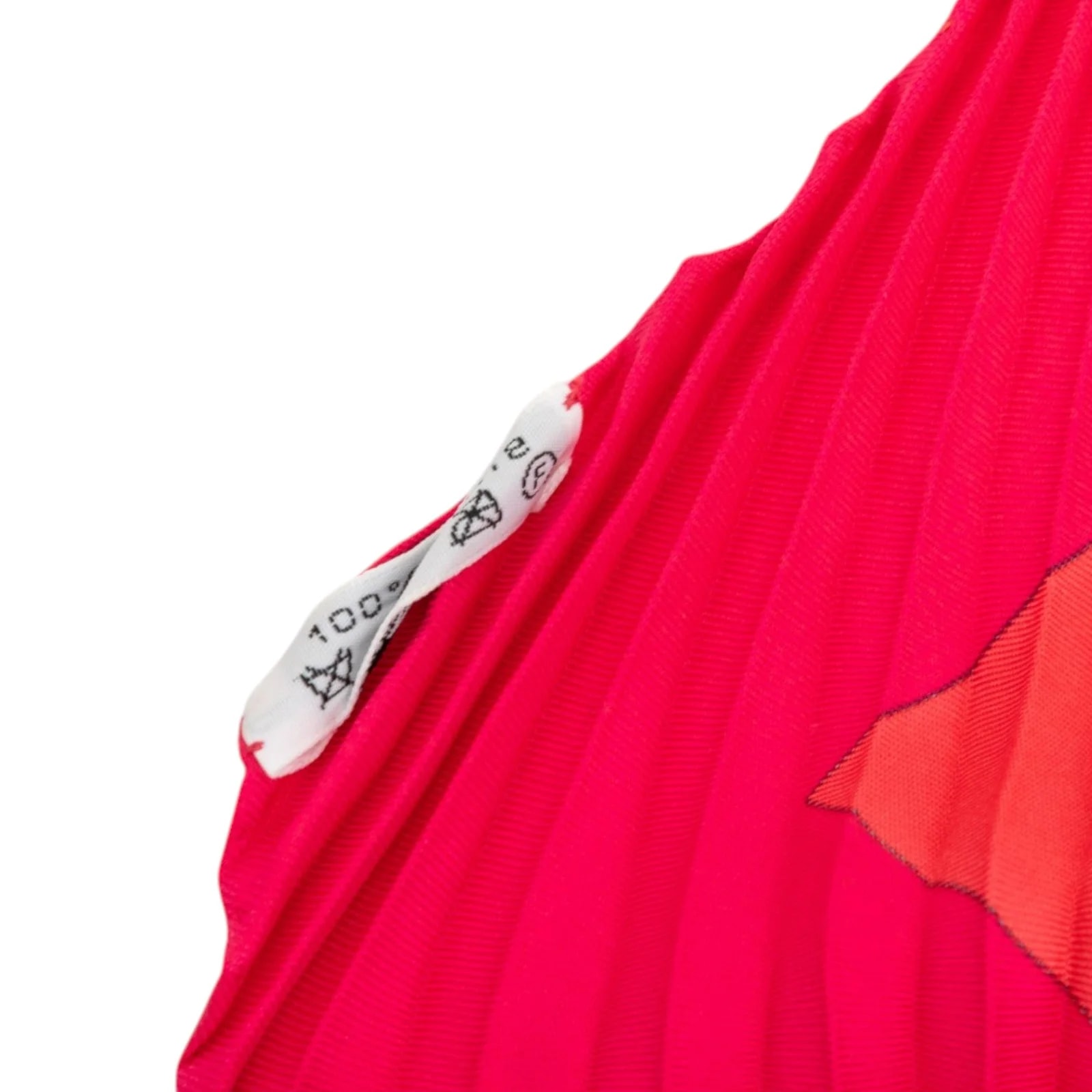 Parmi les Fleurs Je Compte les Heures Pleated Scarf 3