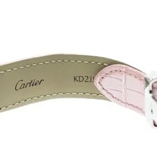 Cartier Tank Solo SM W5200000 24mm SS Pink #C5887 3