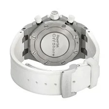 Audemars Piguet Royal Oak Offshore 37MM White Mixed Markers Dial Stainl... 4