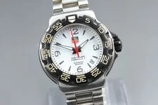 *N * Tag Heuer Formula 1 WAC1111-0 200M White Dial Quartz 2