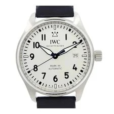 IWC — IWC Pilot's Mark XX IW328207 Stainless Steel 40mm Silver Dial #TSW1176 — Watch — resale