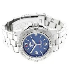 Breitling Colt Ocean A77380 Navy Quartz SS Date 2