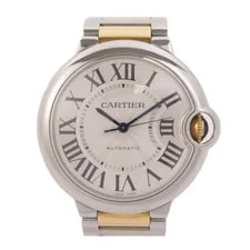 Cartier — Cartier Ballon Bleu Automatic W2BB0012 Stainless Steel 18K Yellow Gold — Watch — resale