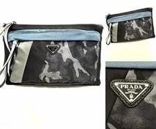 Prada — Excellent Condition Prada Camouflage Tr — Handbag — resale