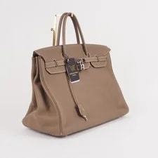 Hermès Birkin 40 Etoupe Palladium HW 2014 2
