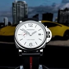 Panerai — Panerai Luminor Due "Luna Rossa" 42MM White Dial (PAM01381) Complete Set 2024 — Watch — resale