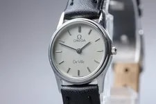 Omega — 1984 Omega de Ville Cal.1450 Quartz SS Silver Dial — Watch — resale