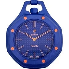 Audemars Piguet X Swatch — Audemars Piguet X Swatch Orenji Hachi Royal Oak Pop SSX03L103N Diamond #KNW2788 — Watch — resale