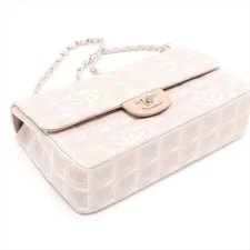 Chanel New Travel Line X Single Flap Double Chain Matte 4