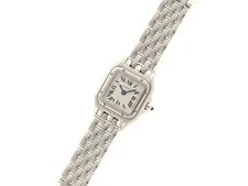 Cartier Panthère de Mini WSPN0019 Stainless Steel 20mm Silver Dial #DW1975 2