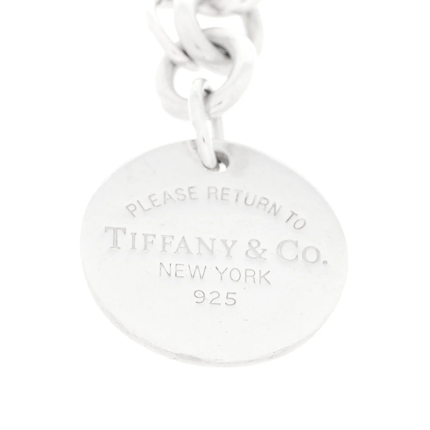 Return To Tiffany Round Tag Charm 3
