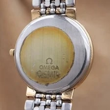 Omega de Ville Quartz Gold Silver 32.5mm 1989 3
