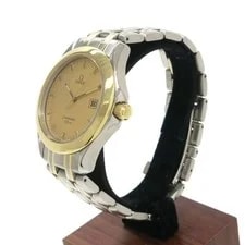 Omega Seamaster 36mm 2411.11 Stainless Steel Yellow Gold 2