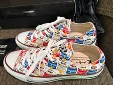 Converse Chuck Taylor All-Star X Andy Warhol Campbell Soup Low Sz 8 10 2