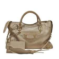 Balenciaga — Balenciaga Metallic Edge Medium City Preloved — Handbag — resale