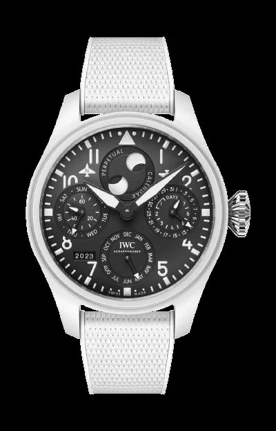 Worldofluxuryus — IWC Pilot’s Perpetual Calendar TOP GUN Lake Tahoe ’s — Watch — resale