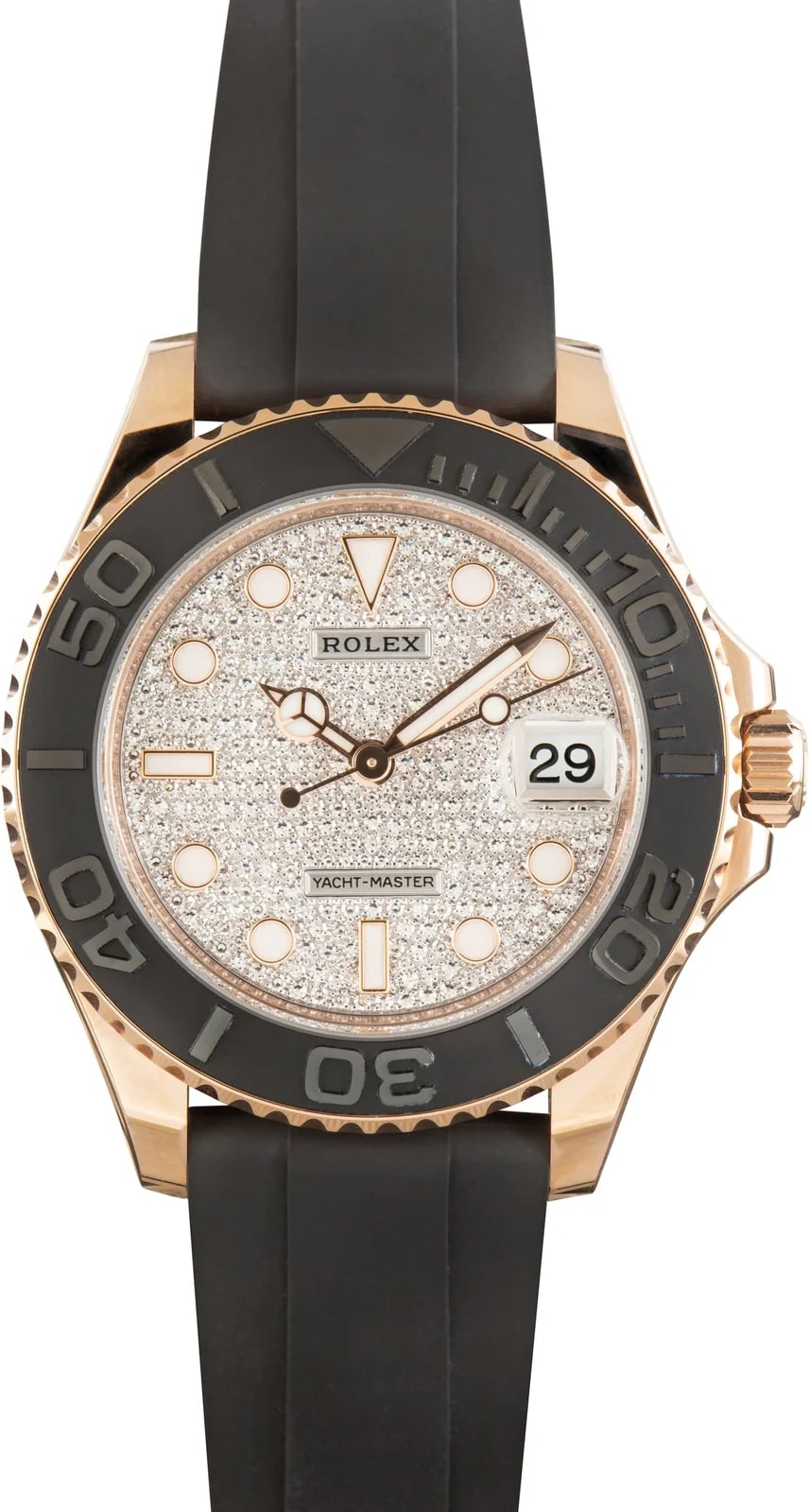 Rolex Yacht-Master 37 Ref 268655 Diamond Paved Dial 2