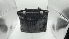 Bottega Veneta — Bottega Veneta Small Interrciato Zippered - Color — Handbag — resale