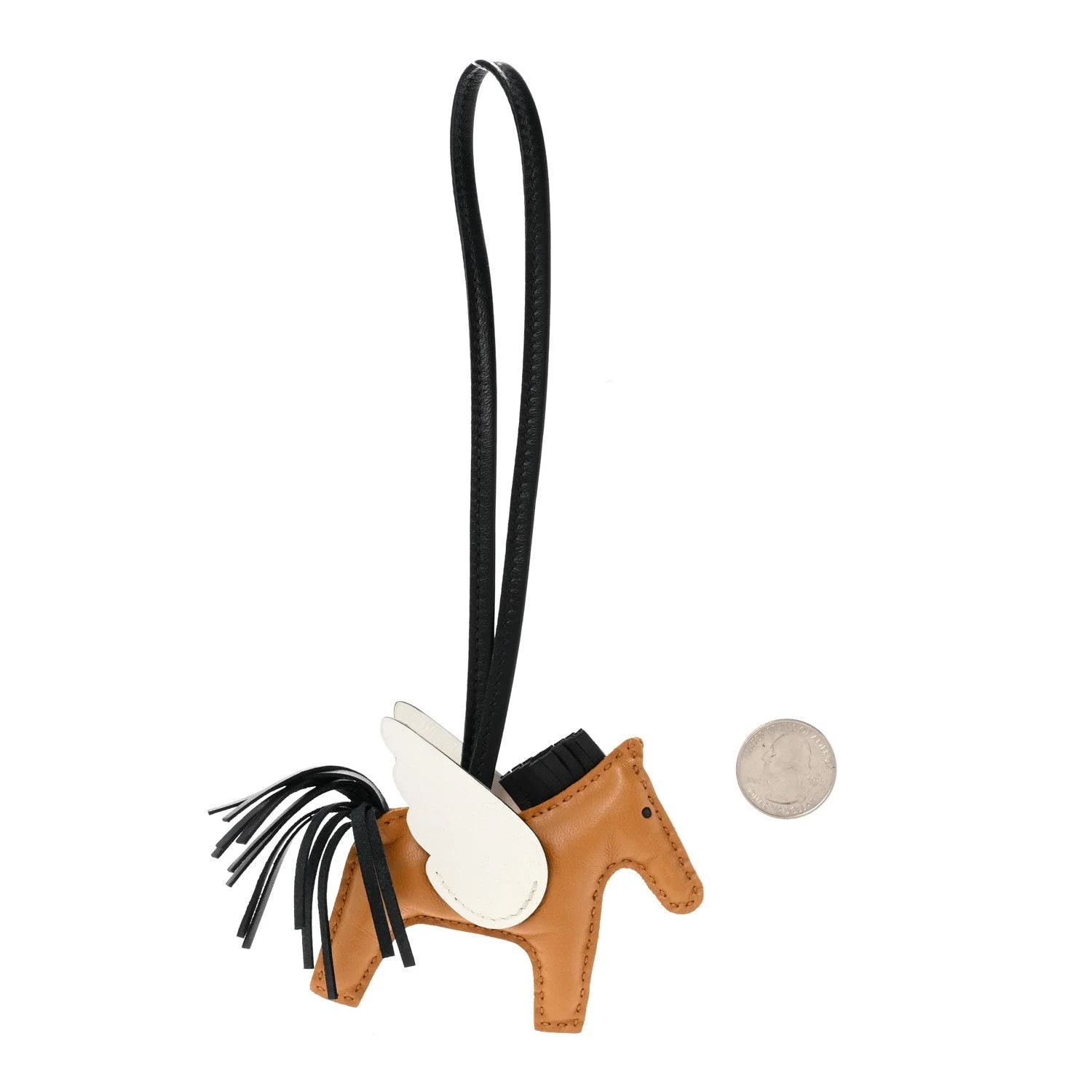 Milo Grigri Rodeo Pegase Horse Bag Charm Chai Nata 2