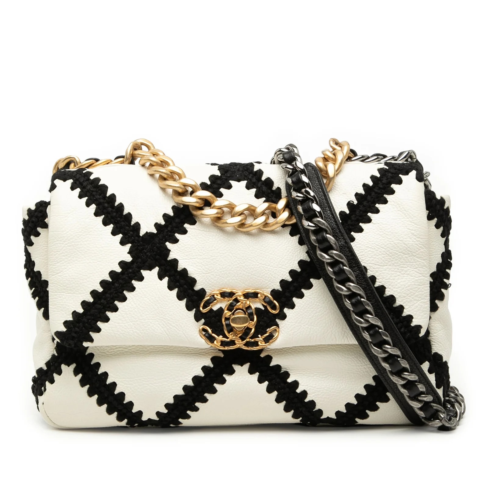 Chanel — Medium Crochet 19 Flap — Handbag — resale