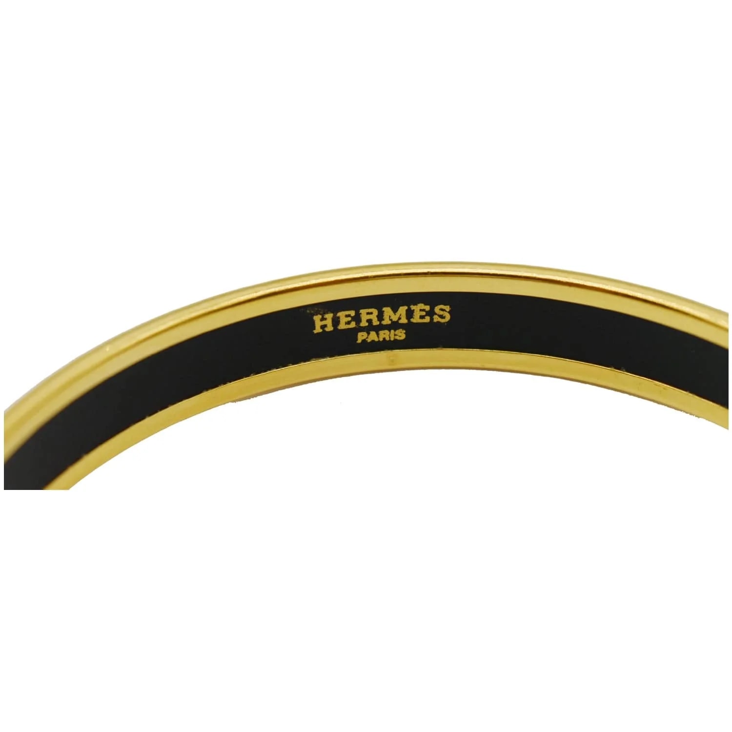 Hermes Enamel Printed Narrow Bangle Bracelet Light 4