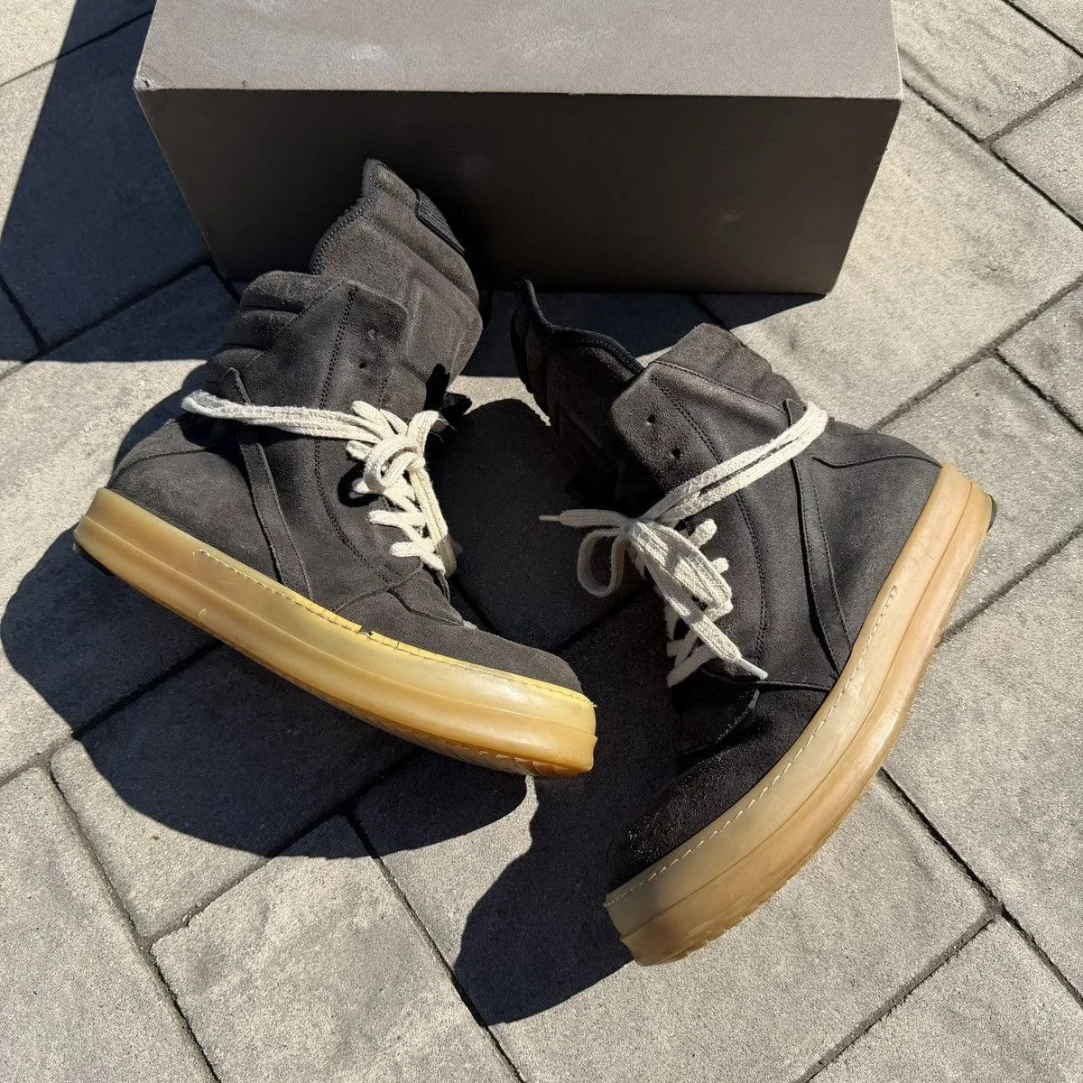 Rick Owens — Rick Owens Blistered Geobasket — Sneaker — resale