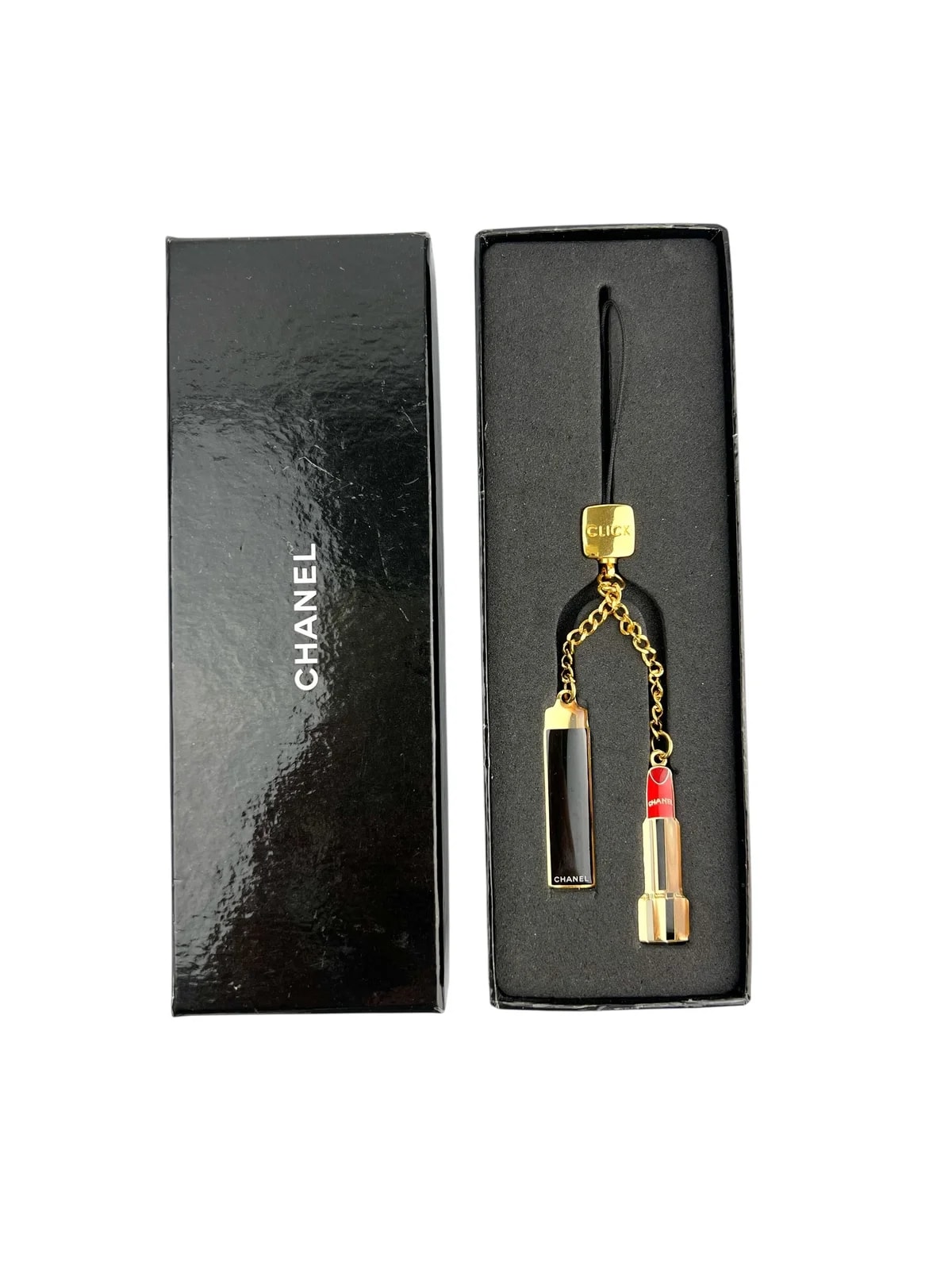 Chanel — Chanel Lipstick Phone Charm — Accessory — resale