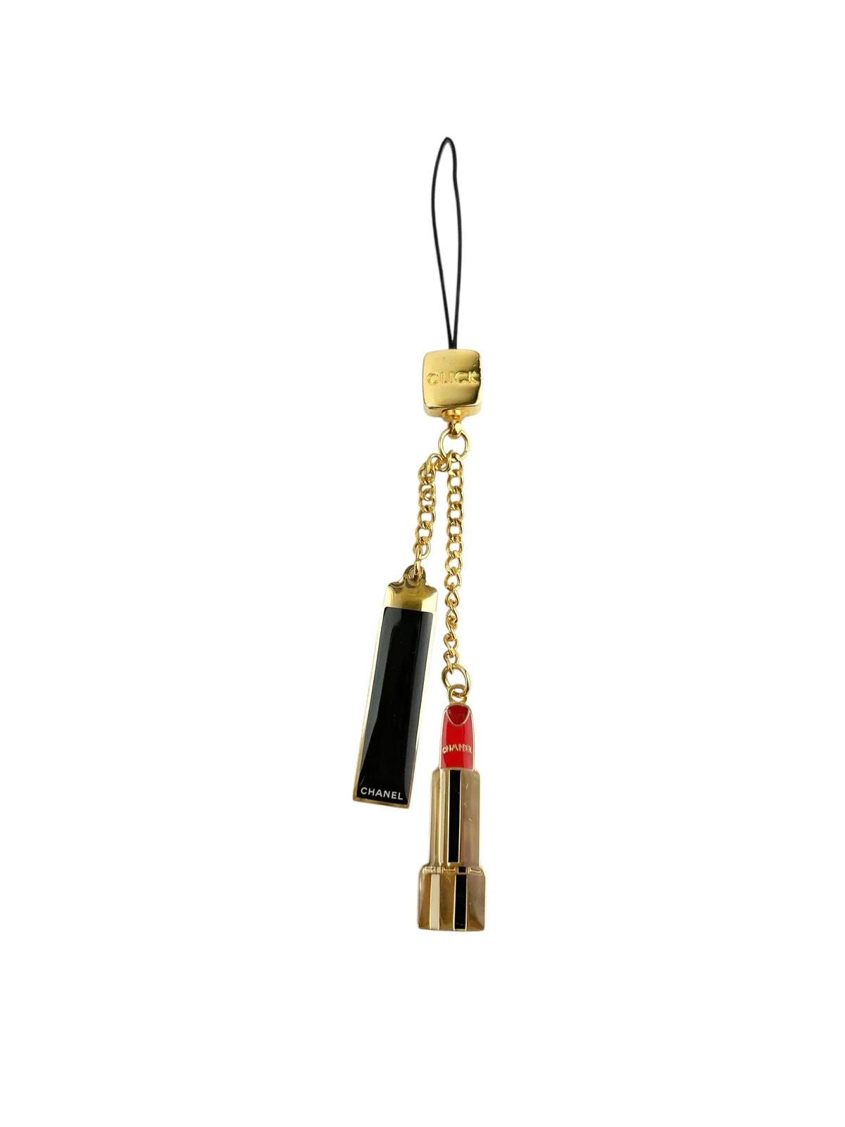 Chanel Lipstick Phone Charm 2