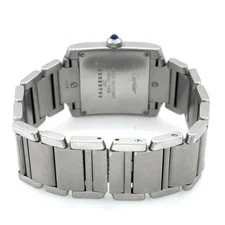 Cartier Tank Francaise Medium Model Quartz Stainless Steel WSTA0005 2