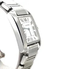 Cartier Tank Francaise Medium Model Quartz Stainless Steel WSTA0005 3