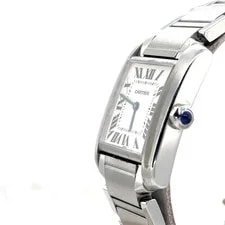 Cartier Tank Francaise Medium Model Quartz Stainless Steel WSTA0005 4