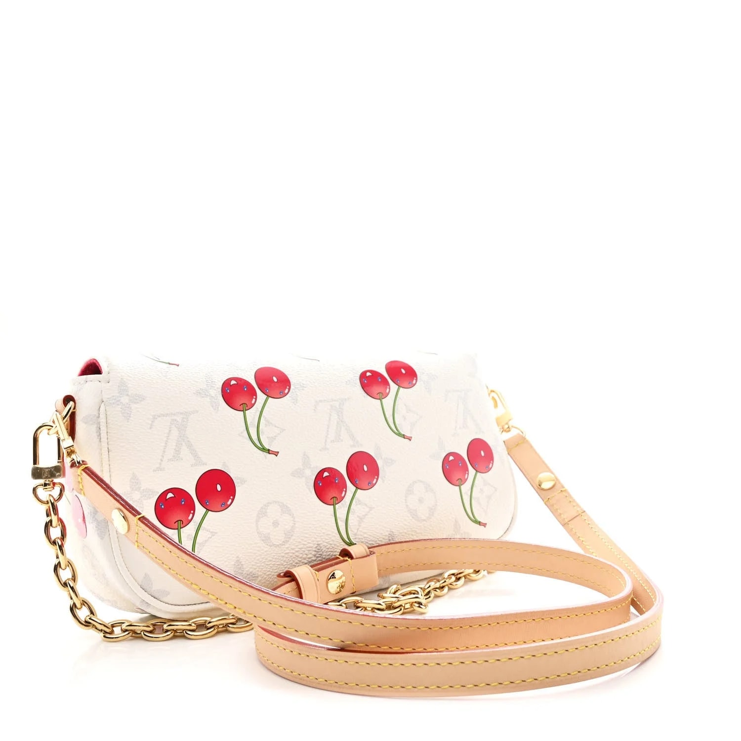 X TM Cerises Ivy Wallet on Chain 3