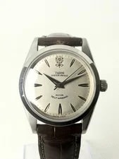 Tudor — Tudor Big Rose Oyster Prince 7964 Analog Automatic White Dial Swiss — Watch — resale