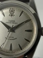 Tudor Big Rose Oyster Prince 7964 Analog Automatic White Dial Swiss 3